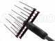 Castellari Tornado Carbon L V3 - Vareador de aceitunas de bater&iacute;a 12V - P&eacute;rtiga de carbono 230/315 cm