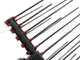 Castellari Tornado Carbon L V3 - Vareador de aceitunas de bater&iacute;a 12V - P&eacute;rtiga de carbono 230/330 cm