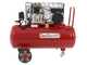 GeoTech Pro BACP100-8-2 - Compresor el&eacute;ctrico de correa - Motor 2 HP - 100 l - potencia 8 bar