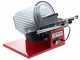 Seven Italy PS 220 PRO-Roja - Cortadora de fiambre , cuchilla 220 mm - Afilador incluido - 160 W