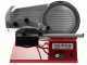 Seven Italy PS 220 PRO-Roja - Cortadora de fiambre , cuchilla 220 mm - Afilador incluido - 160 W