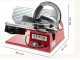 Seven Italy PS 220 PRO-Roja - Cortadora de fiambre , cuchilla 220 mm - Afilador incluido - 160 W