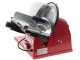 Seven Italy PS 220 PRO-Roja - Cortadora de fiambre , cuchilla 220 mm - Afilador incluido - 160 W