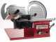 Seven Italy PS 220 PRO-Roja - Cortadora de fiambre , cuchilla 220 mm - Afilador incluido - 160 W