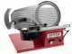 Seven Italy PS 220 PRO-Roja - Cortadora de fiambre , cuchilla 220 mm - Afilador incluido - 160 W