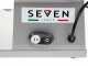 Seven Italy PS 250 PRO-Silver - Cortadora de fiambre cuchilla 250 mm - afilador incluido - 180 W