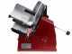 Seven Italy PS 250 PRO-Roja - Cortadora de fiambre -cuchilla 250 mm - afilador incluido - 180 W