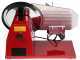Seven Italy PS 250 PRO-Roja - Cortadora de fiambre -cuchilla 250 mm - afilador incluido - 180 W