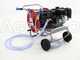 Motobomba fumigadora con carro - Bomba Comet APS41 - motor de gasolina Loncin G160F