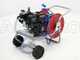 Motobomba fumigadora con carro - Bomba Comet APS41 - motor de gasolina Loncin G160F