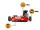 GeoTech Pro GTFM 120 BSE - Desbrozadora de arrastre para quad - B&amp;S XR2100