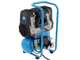 ABAC START SILENT OS20P - Compresor de aire el&eacute;ctrico monof&aacute;sico silencioso, sin aceite - Motor 2 HP - 6 L
