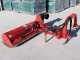 GeoTech-Pro AMF-E 125 - Trituradora lateral para tractor con brazo - Serie ligera