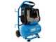 ABAC SILVERSTONE OS20P - Compresor de aire el&eacute;ctrico monof&aacute;sico silencioso, sin aceite - Motor 2 HP - 10 L