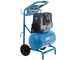 ABAC HOCKENHEIM OS20P - Compresor de aire el&eacute;ctrico monof&aacute;sico silencioso, sin aceite - Motor 2 HP - 20 L