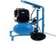 ABAC HOCKENHEIM OS20P - Compresor de aire el&eacute;ctrico monof&aacute;sico silencioso, sin aceite - Motor 2 HP - 20 L