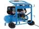 ABAC HOCKENHEIM OS20P - Compresor de aire el&eacute;ctrico monof&aacute;sico silencioso, sin aceite - Motor 2 HP - 20 L