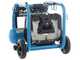 ABAC PORTABLE ROLLCAGE OS20P - Compresor de aire el&eacute;ctrico monof&aacute;sico silencioso, sin aceite - Motor 2 HP - 9 L