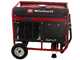 Einhell TC-PG 55/E5 - Generador de corriente con ruedas y AVR 5.5 kW - Continua 3.6 kW Trif&aacute;sica