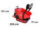 Carretilla de orugas GeoTech Pro Geoporter 550 DHS Hydro - Caja hidr&aacute;ulica dumper 500 kg