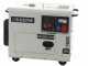 Blackstone SGB 8500-3 D-ES - Generador de corriente di&eacute;sel silencioso con AVR 6.3 kW - Continua 6 kW Trif&aacute;sica + ATS