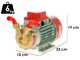 Rover Marina 20 - Bomba el&eacute;ctrica de trasiego de bronce - 24 V