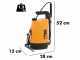 Volpi V-BLACK SMART - Pulverizador el&eacute;ctrico de Mochila - Bater&iacute;a de litio - 2 bar - 5L