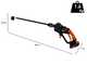 Pistola hidrolimpiadora a presi&oacute;n Worx WG620E 20V Lithium con bater&iacute;a 2A Powershare