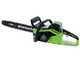Greenworks GD40CS18 - Electrosierra 40V - BATER&Iacute;A Y CARGADOR NO EST&Aacute;N INCLUIDOS