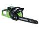Greenworks GD40CS18 - Electrosierra de bater&iacute;a 40V4Ah - Espada de 40 cm