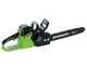 Greenworks GD40CS18 - Electrosierra de bater&iacute;a 40V4Ah - Espada de 40 cm