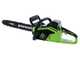 Greenworks GD40CS18 - Electrosierra de bater&iacute;a 40V4Ah - Espada de 40 cm