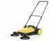 K&auml;rcher S 4 Twin - Barredora manual de empuje con recogedor - dep&oacute;sito 20 litros