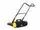 K&auml;rcher S 6 - Barredora manual de empuje con recogedor - altura regulable - dep&oacute;sito 38 litros
