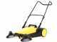 K&auml;rcher S 6 Twin - Barredora manual de empuje con recogedor altura regulable - dep&oacute;sito 38 litros