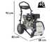 Hidrolimpiadora de gasolina Comet FDX Blade XL 13.15 - Motor Loncin G390F - 12 HP - 310 Bar