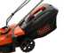 Cortac&eacute;sped el&eacute;ctrico de bater&iacute;a Black &amp; Decker BCMW3336L2-QW - 36V 2.5Ah