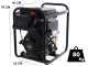 Motobomba di&eacute;sel Blackstone BD 10000ES racores 100 mm - 4 pulgadas - arranque el&eacute;ctrico - dep&oacute;sito 14 litros - Euro 5