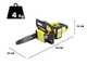 Karcher CNS 18-30 - Electrosierra de bater&iacute;a 18V - BATER&Iacute;A Y CARGADOR NO EST&Aacute;N INCLUIDOS