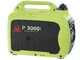Pramac P3000I - Generador de corriente inverter a gasolina silencioso 2.6 kW - Continua 2.3 kW Monofásica