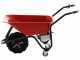 Carretilla de bater&iacute;a con ruedas Traktor GeoTech CAR 150T - Bater&iacute;a de 40V y 6 Ah