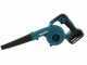 Soplador el&eacute;ctrico de bater&iacute;a Makita Dub185 - con bater&iacute;a de 3Ah/18V