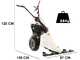Eurosystems GMP 210 H - Motosegadora de doble cuchilla - Honda GCVx