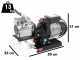 Reber 9601N-8900N - Rallador El&eacute;ctrico N.5 - 500W - Motor de inducci&oacute;n