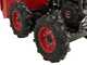 Carretilla con motor GeoTech Pro GEOTRAK 400 - Caj&oacute;n dumper 400 Kg - 4 ruedas motrices