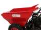 Carretilla con motor GeoTech Pro GEOTRAK 400 - Caj&oacute;n dumper 400 Kg - 4 ruedas motrices
