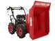 Carretilla con motor GeoTech Pro GEOTRAK 400 - Caj&oacute;n dumper 400 Kg - 4 ruedas motrices
