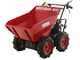 Carretilla con motor GeoTech Pro GEOTRAK 400 - Caj&oacute;n dumper 400 Kg - 4 ruedas motrices