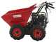 Carretilla con motor GeoTech Pro GEOTRAK 400 - Caj&oacute;n dumper 400 Kg - 4 ruedas motrices