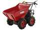 Carretilla con motor GeoTech Pro GEOTRAK 400 - Caj&oacute;n dumper 400 Kg - 4 ruedas motrices